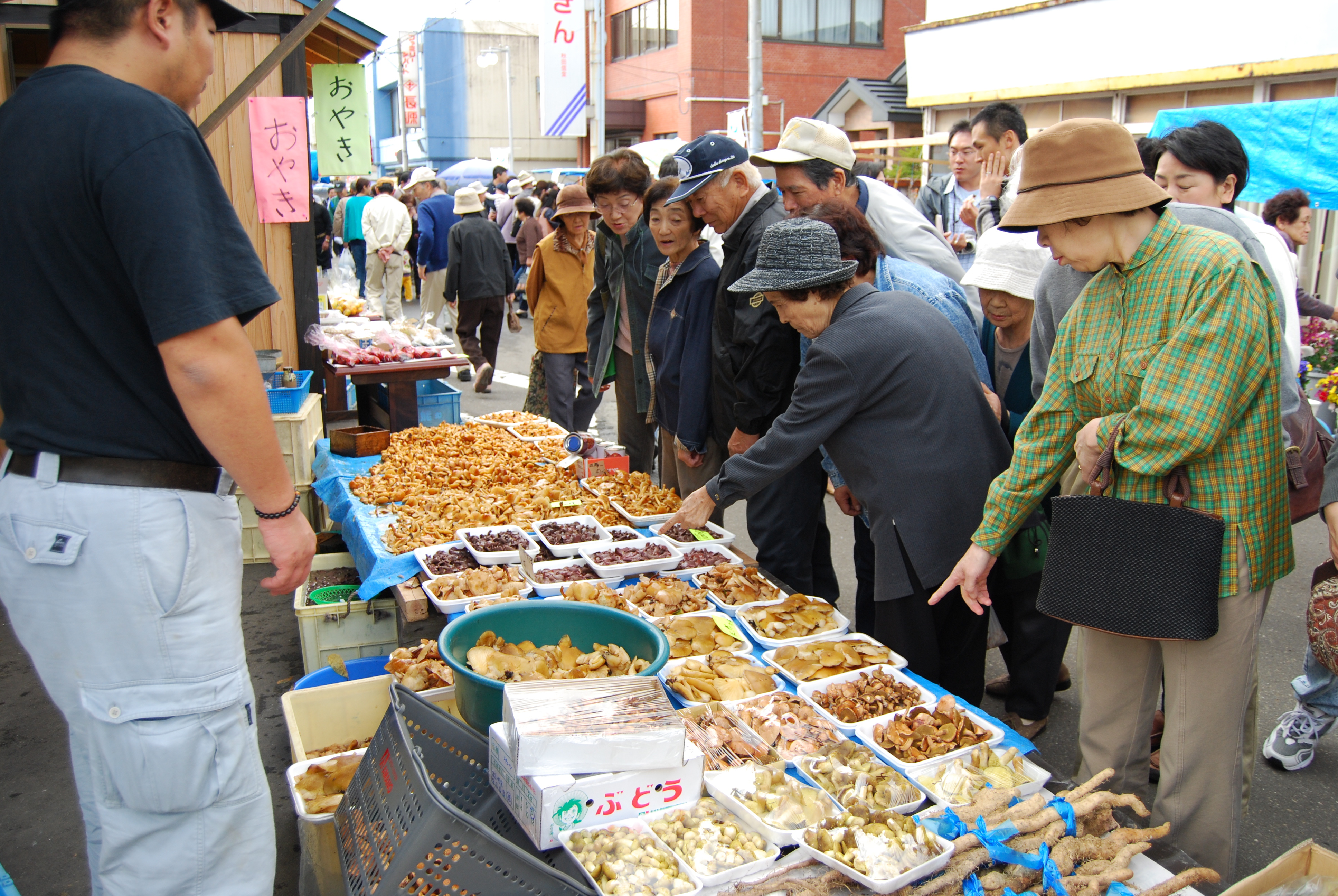 朝市写真