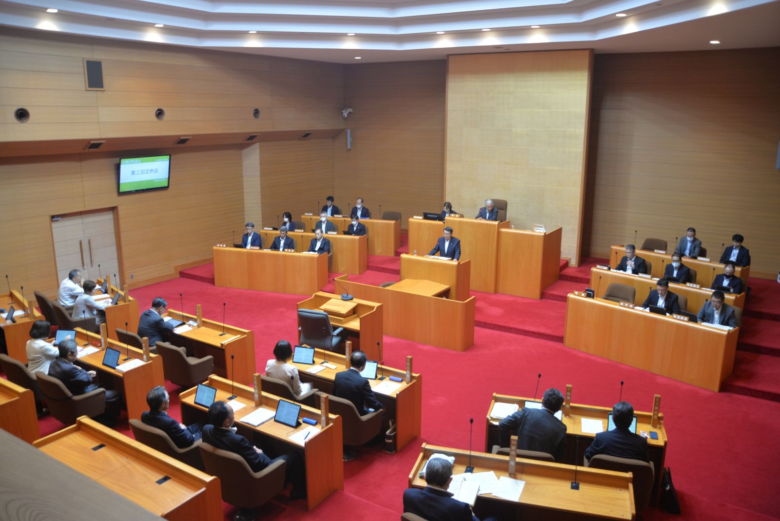 令和６年五城目町議会9月定例会町長行政報告