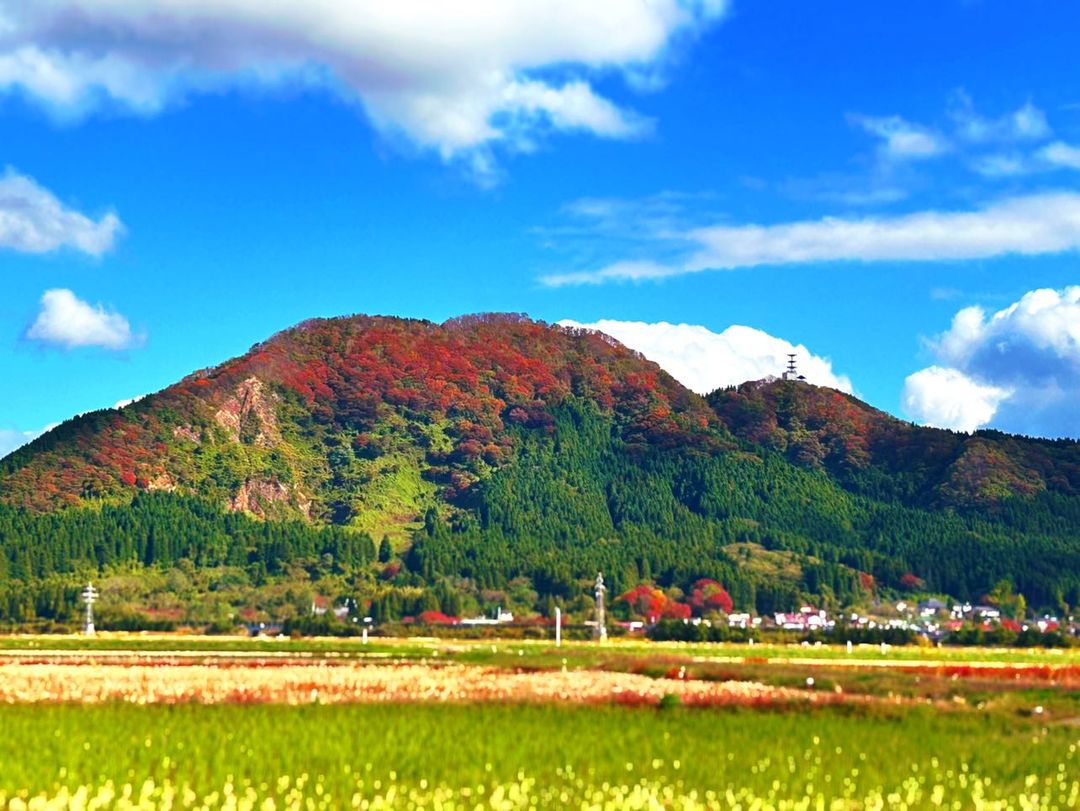 森山の秋景